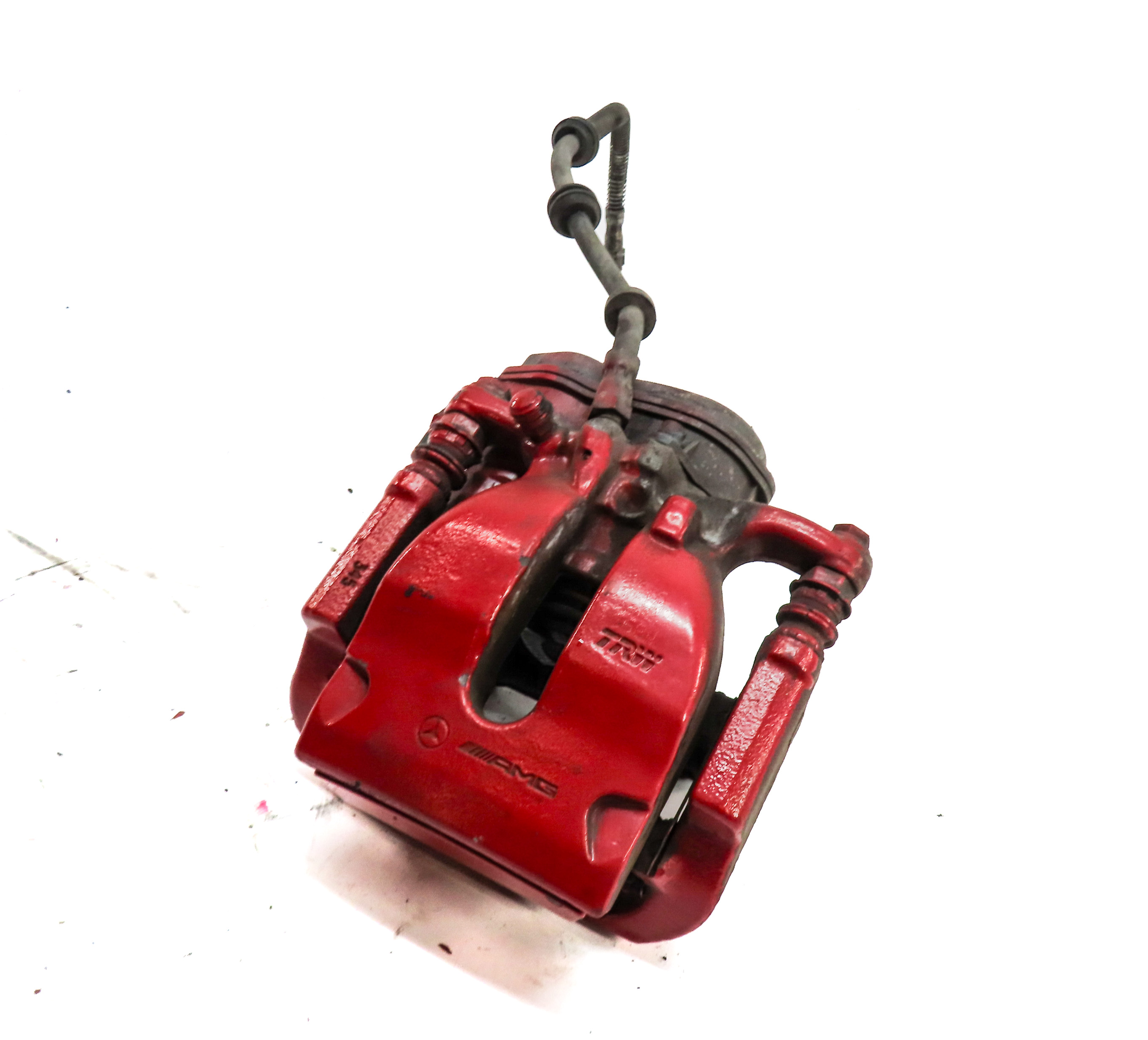 13-19 MERCEDES GL GLE GLS ML (W166 X166) RIGHT REAR BRAKE CALIPER w/ ACTUATOR — exact item pictured